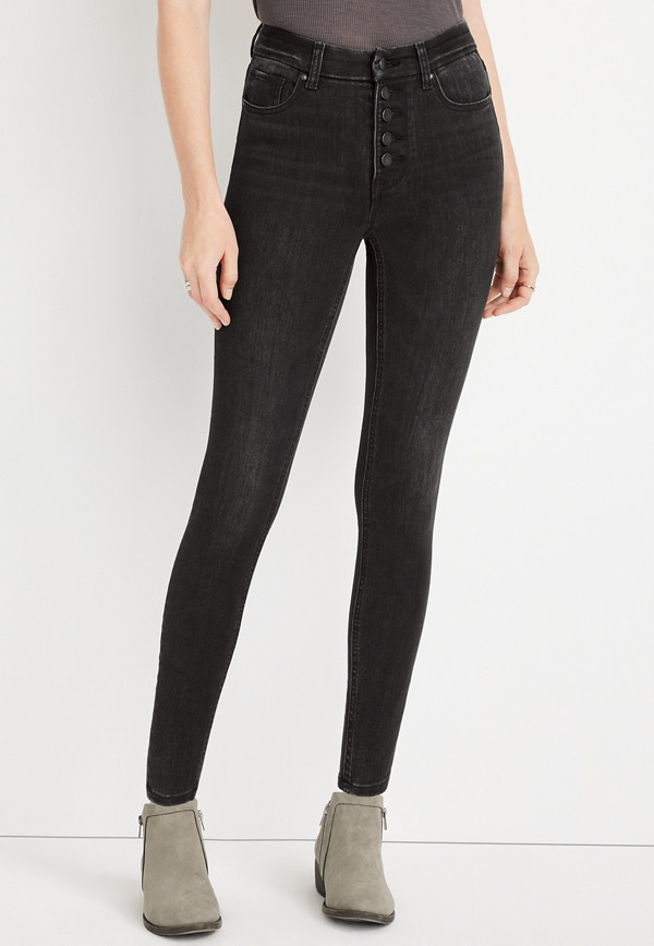 HFS m jeans by maurices™ Limitless High Rise Black Jegging | maurices