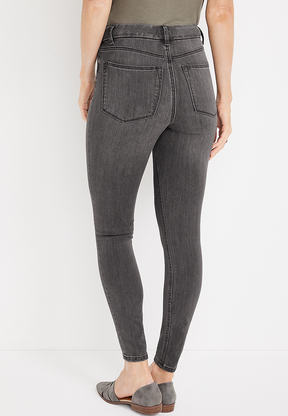 m jeans by maurices™ High Rise Heather Jegging | maurices
