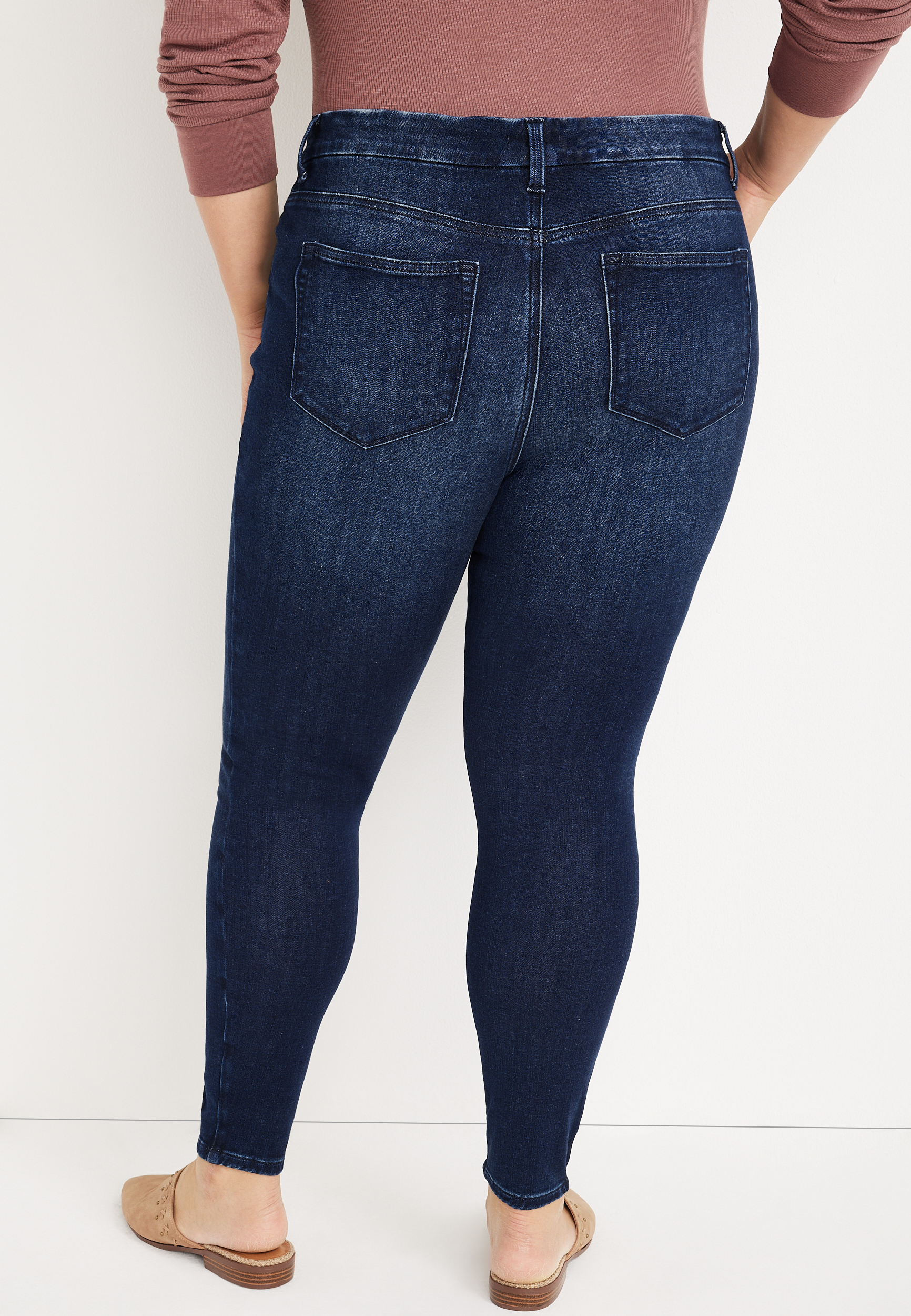 Plus Size m jeans by maurices&trade; Limitless High Rise Jegging, C258, large