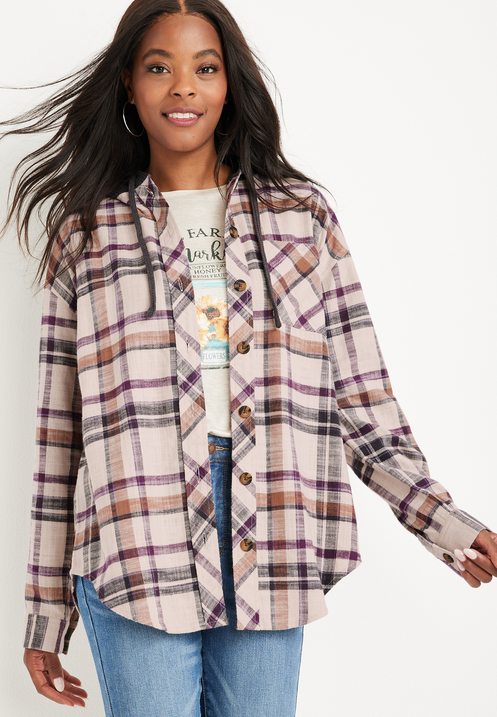 maurices plaid jacket