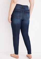 Plus Size m jeans by maurices&trade; Everflex&trade; Super Skinny High Rise Jean, DARK SANDBLAST, small