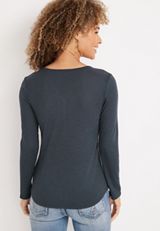Heartland Henley Striped Tee, C3123, small