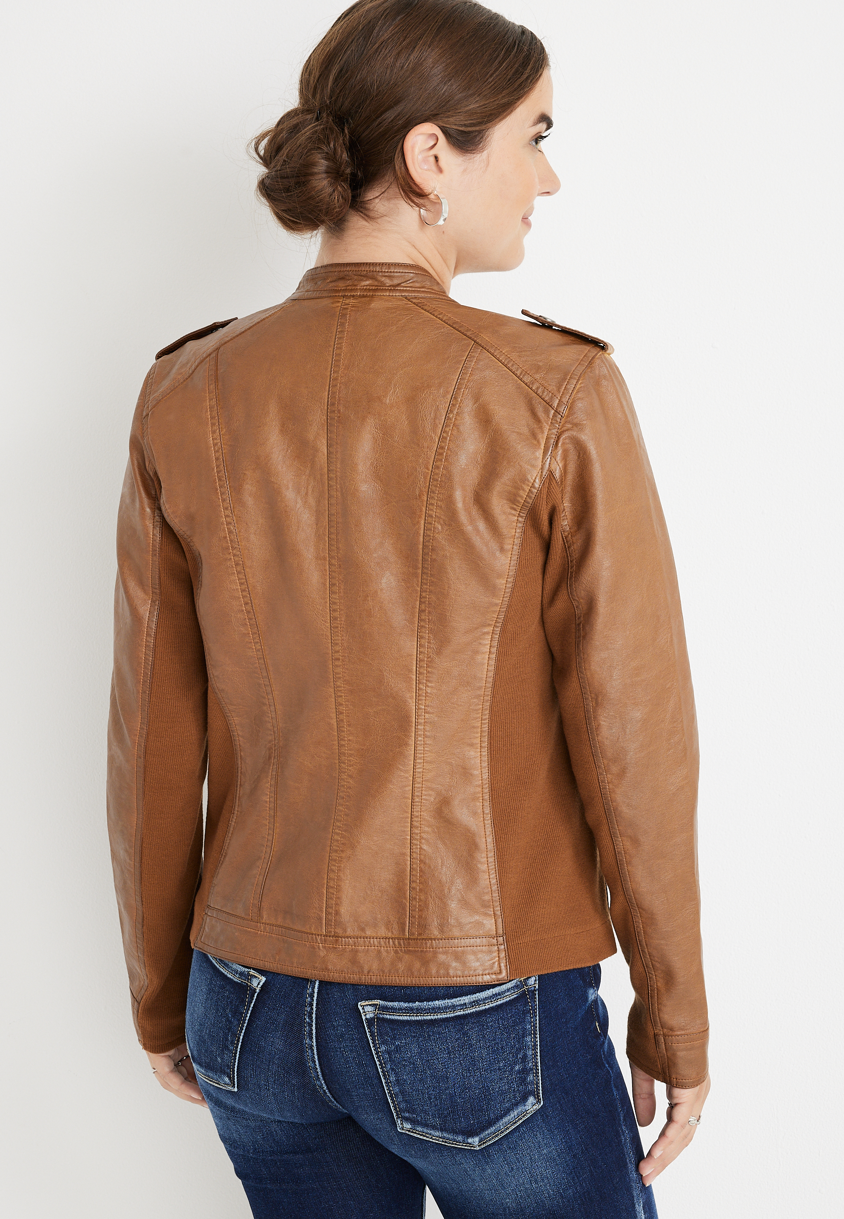 maurices genuine leather jacket