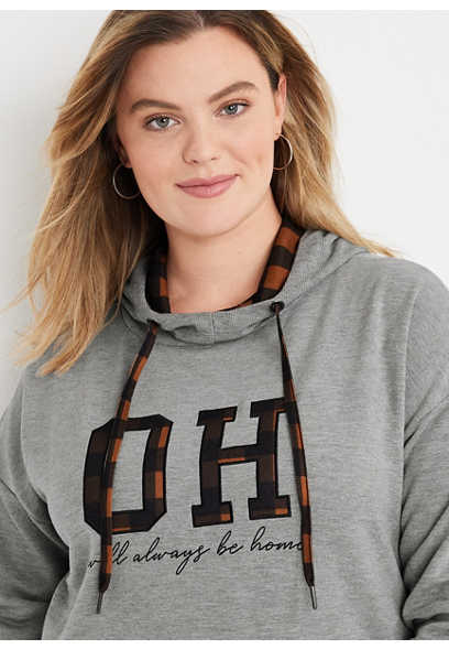 Plus Size State Hoodie