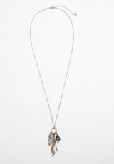 Leaf Cluster Pendant Necklace, , small