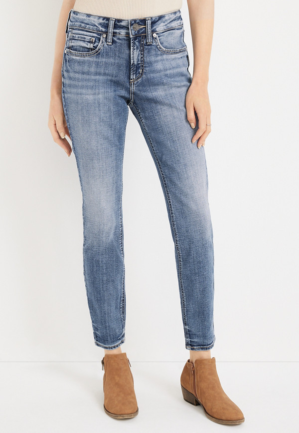 Silver Jeans Co.® Suki Skinny Curvy Mid Rise Jean | maurices