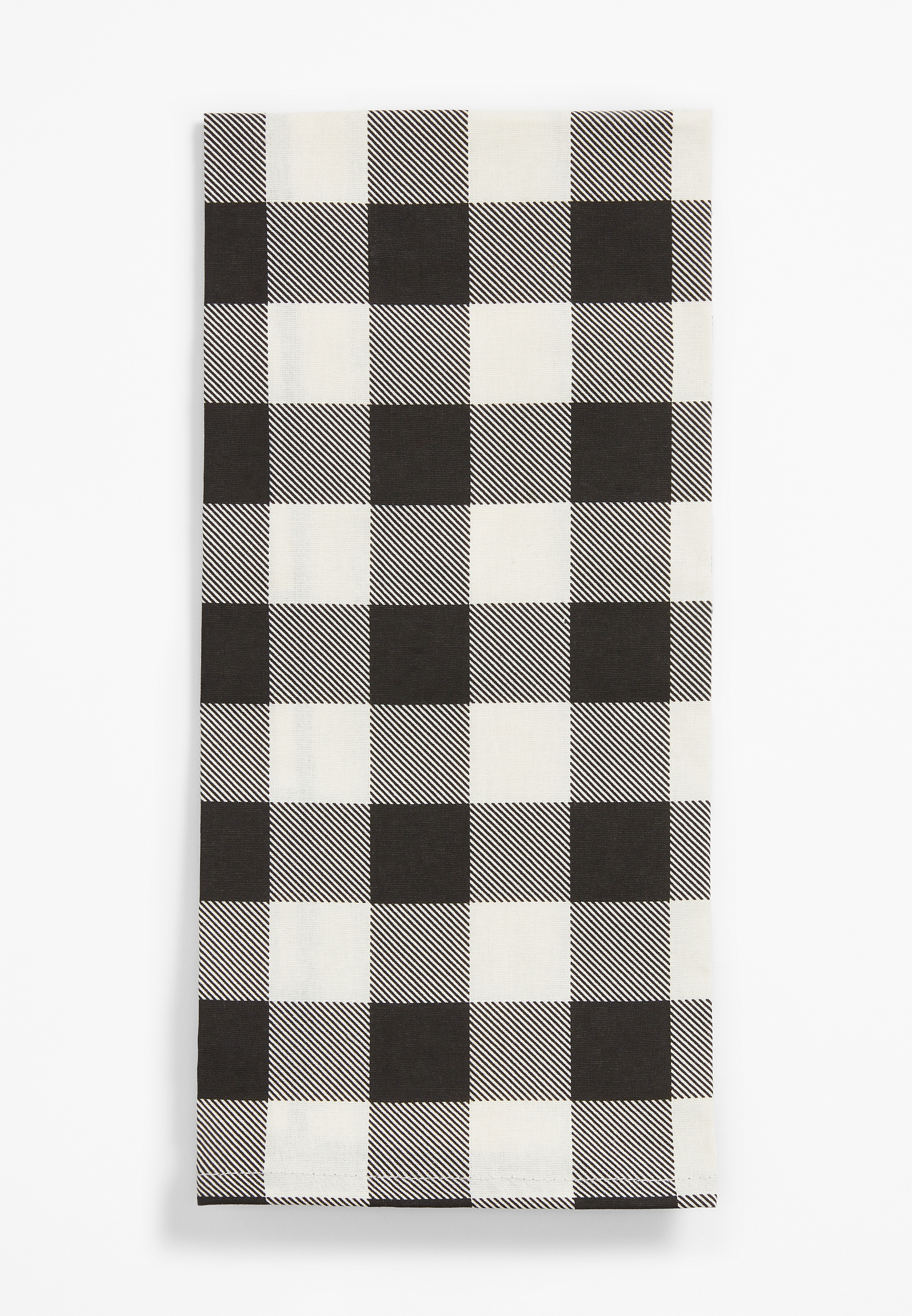 Black Plaid Tea Towel maurices