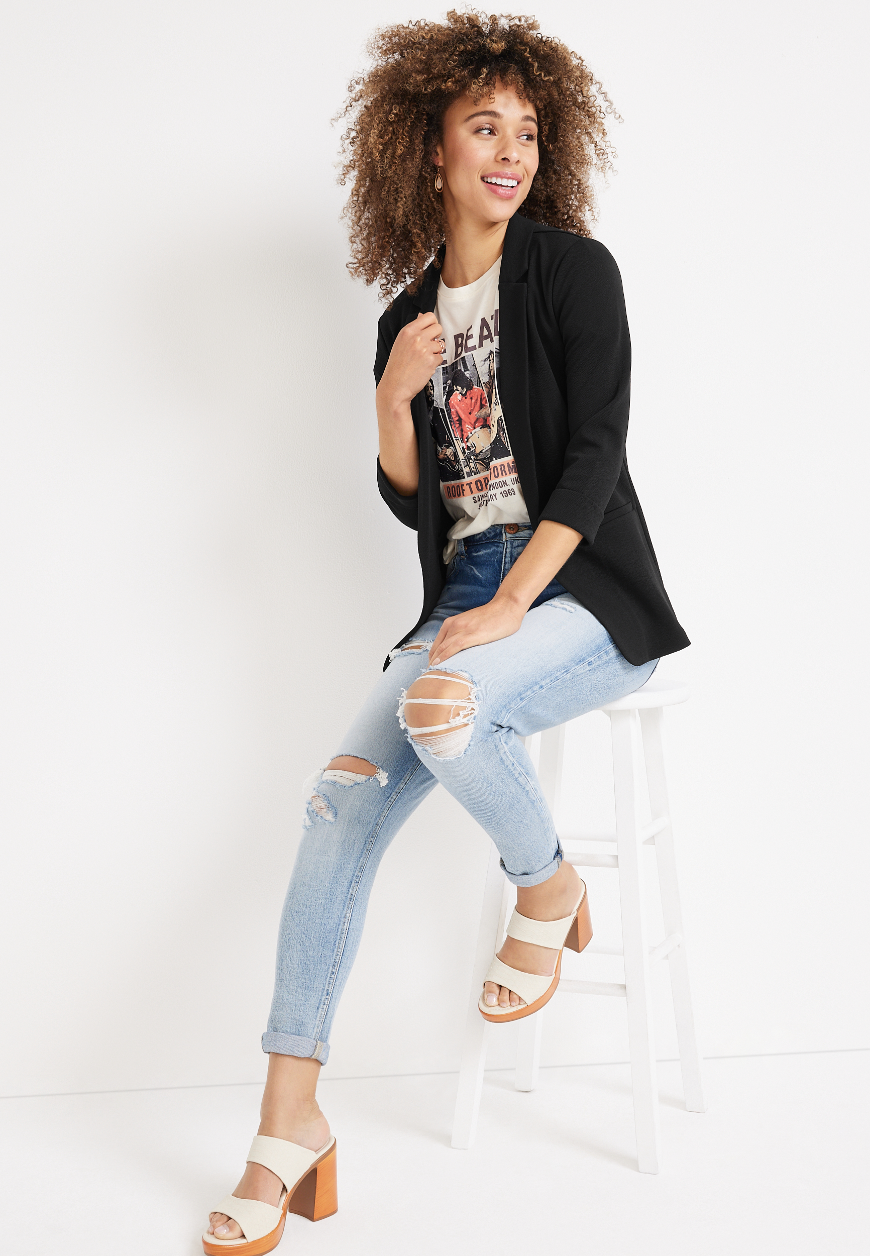 Versa Blazer Black, C106, large