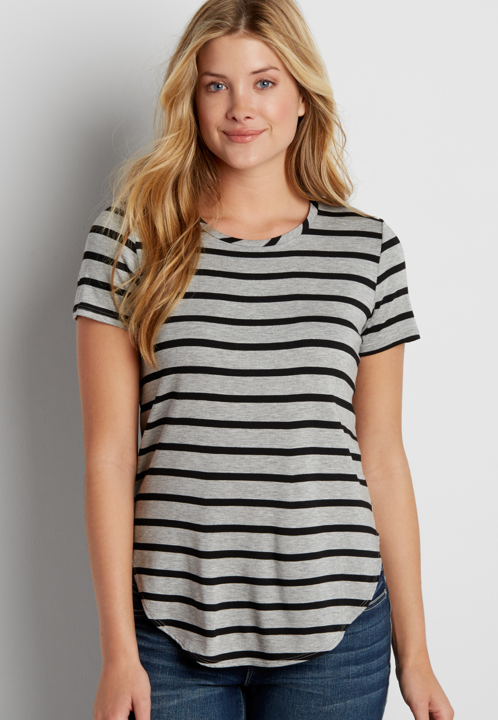 maurices striped shirt