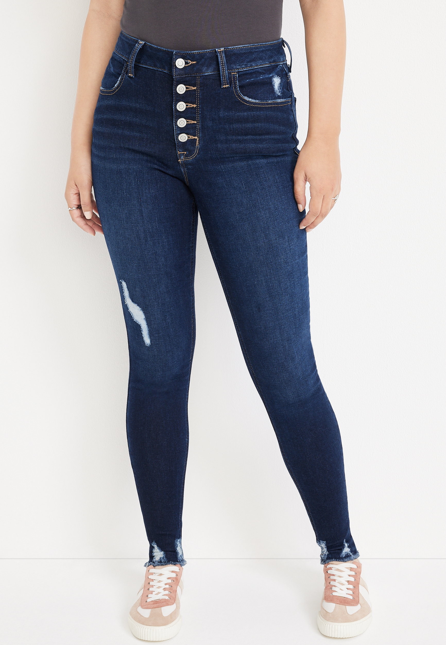 maurices high rise jeggings