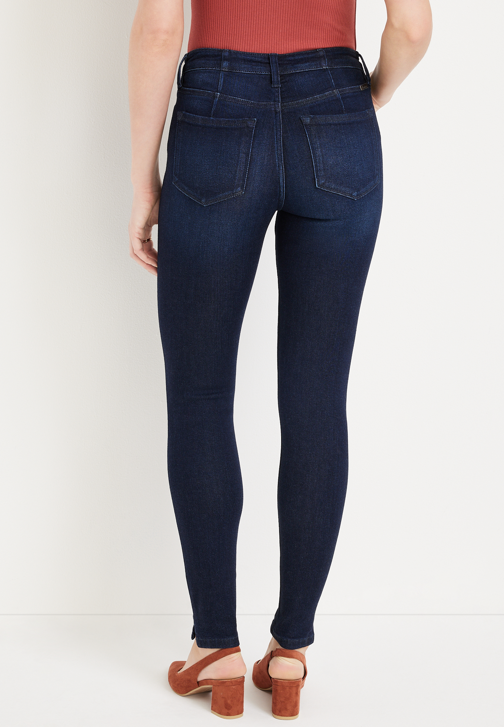 KanCan&trade; Skinny Mid Rise Jean, C2372, large