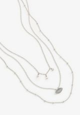 Love Football Pendant Necklace Set, , small