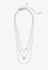 Love Football Pendant Necklace Set, , small