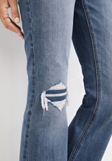 m jeans by maurices&trade; Cool Comfort Slim Boot Pull On Super High Rise Ripped Jean, C3337, small