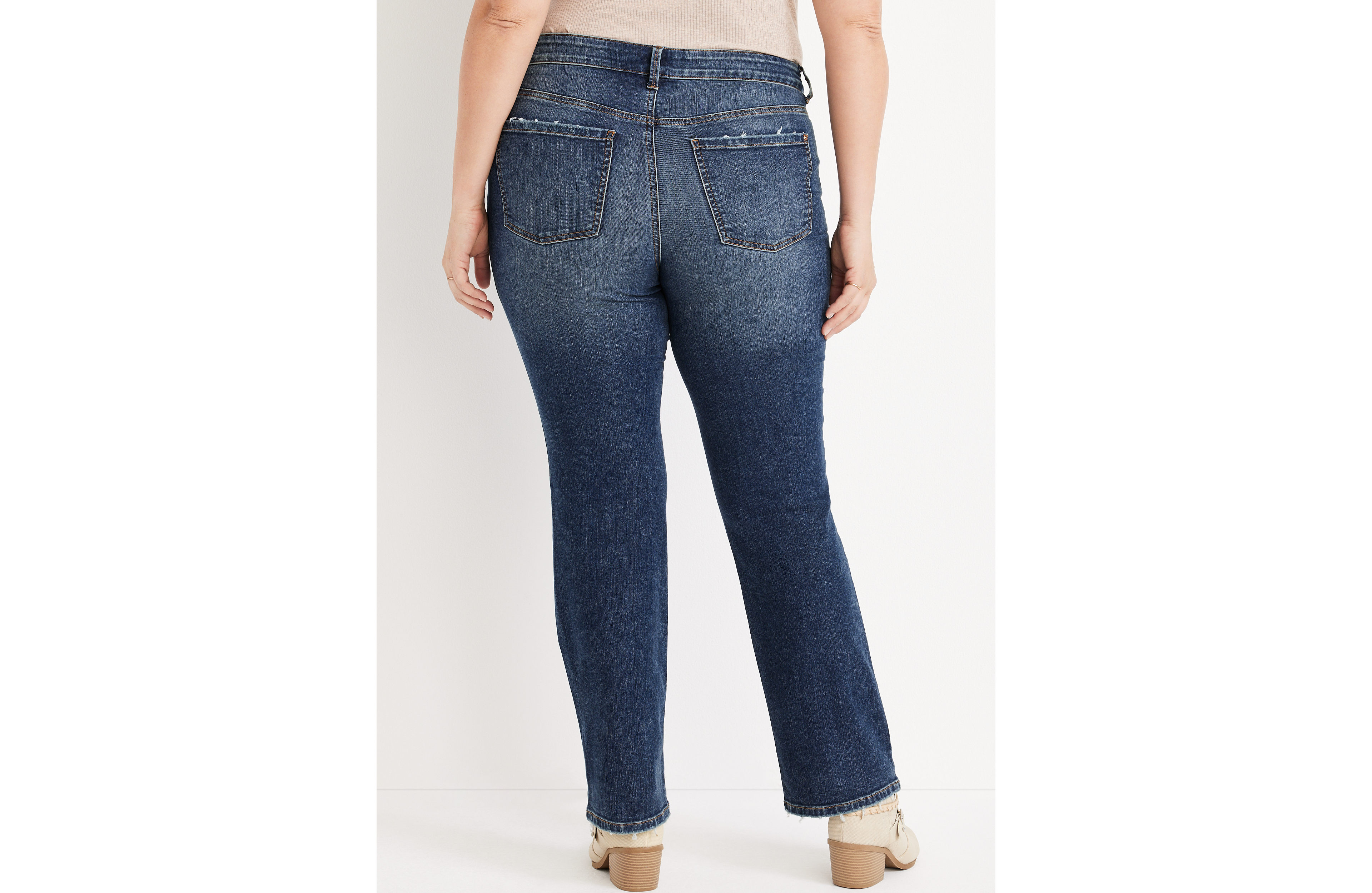 Plus Everflex™ Slim Boot Mid Rise Jean