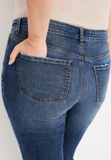 Plus Size Everflex&trade; Slim Boot Mid Rise Jean, C258, small