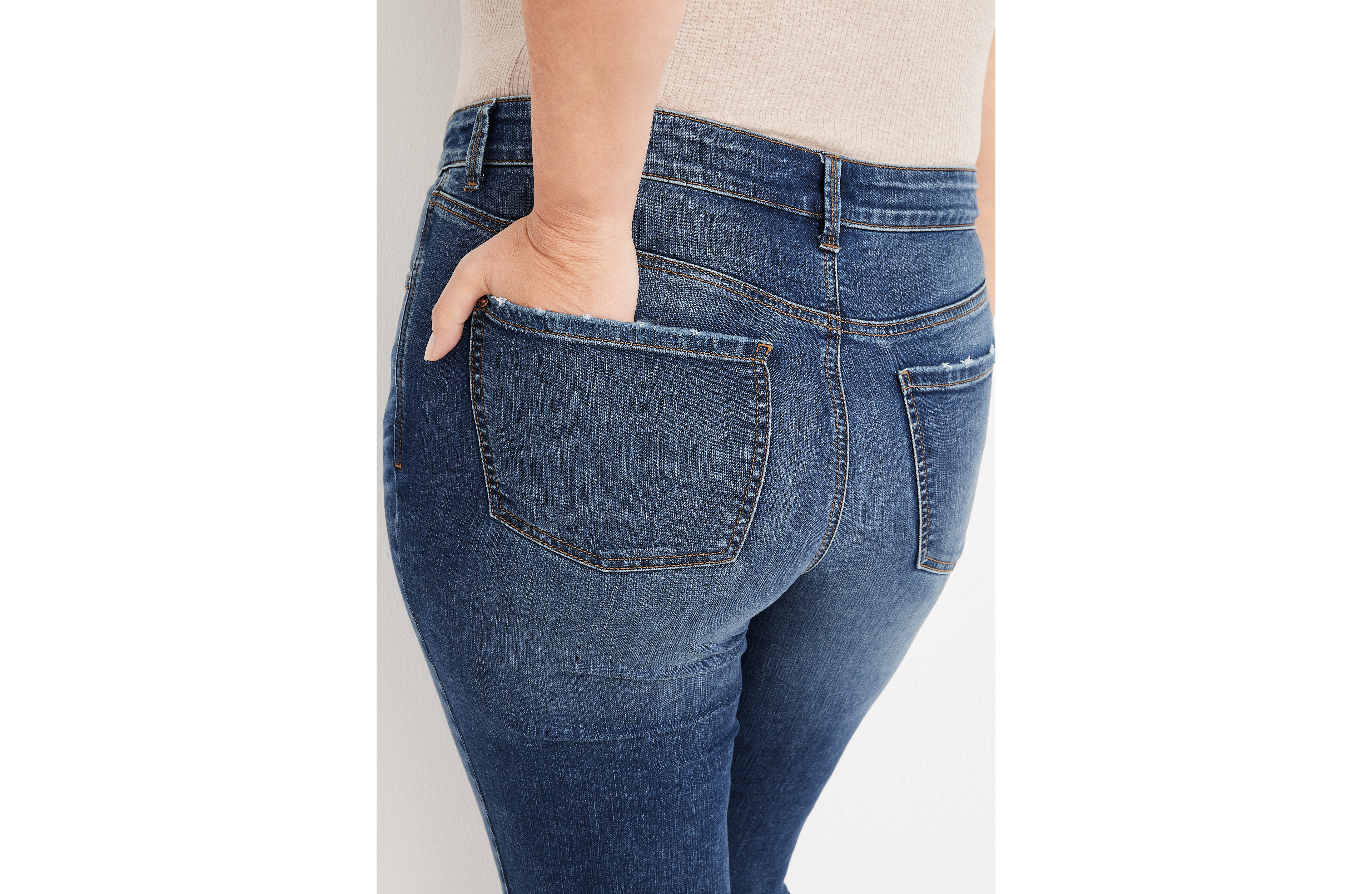 Plus Everflex™ Slim Boot Mid Rise Jean