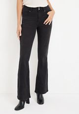 m jeans by maurices&trade; Everflex&trade; Flare Black Mid Rise Jean, C106, small
