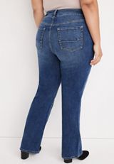 Plus Size m jeans by maurices&trade; Classic Slim Boot Curvy High Rise Jean, , small