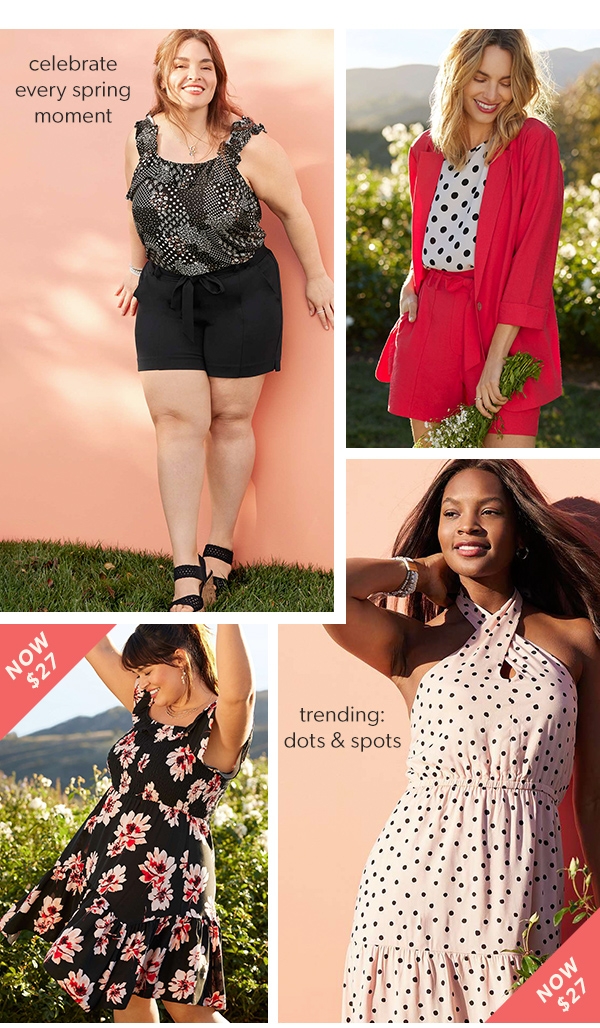 Celebrate every spring moment. Now $27! Trending: Dots & spots. Now $27!