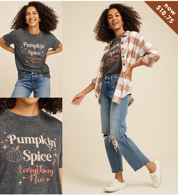 Now $18.75. Model wearing maurices clothing.