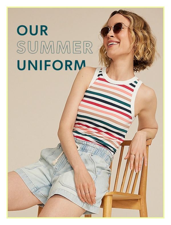 Our summer uniform.