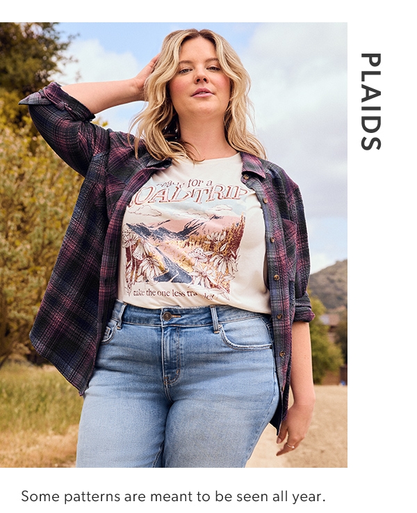 Plaids. Some patterns are meant to be seen all year.