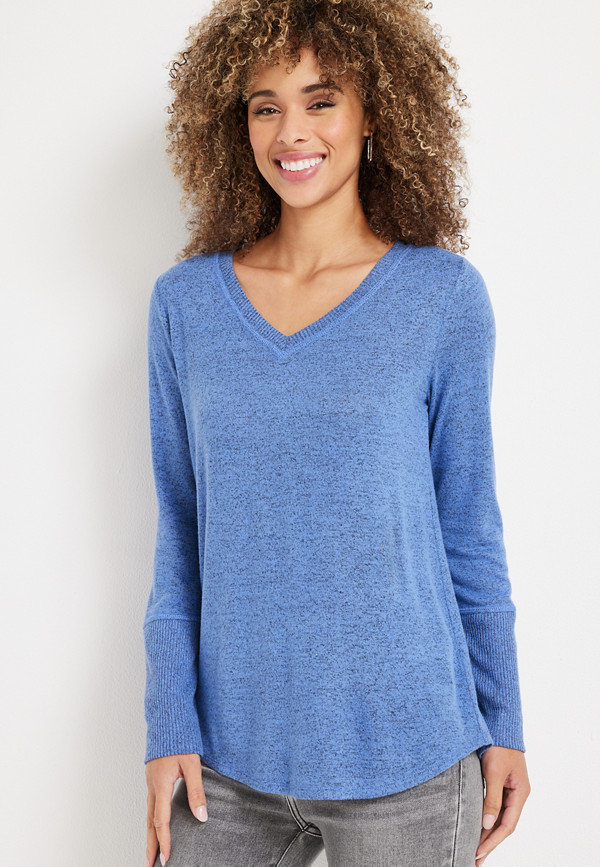 24/7 Flawless V Neck Tee | maurices