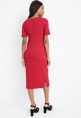 Cross Front Midi Dress, C4744, small