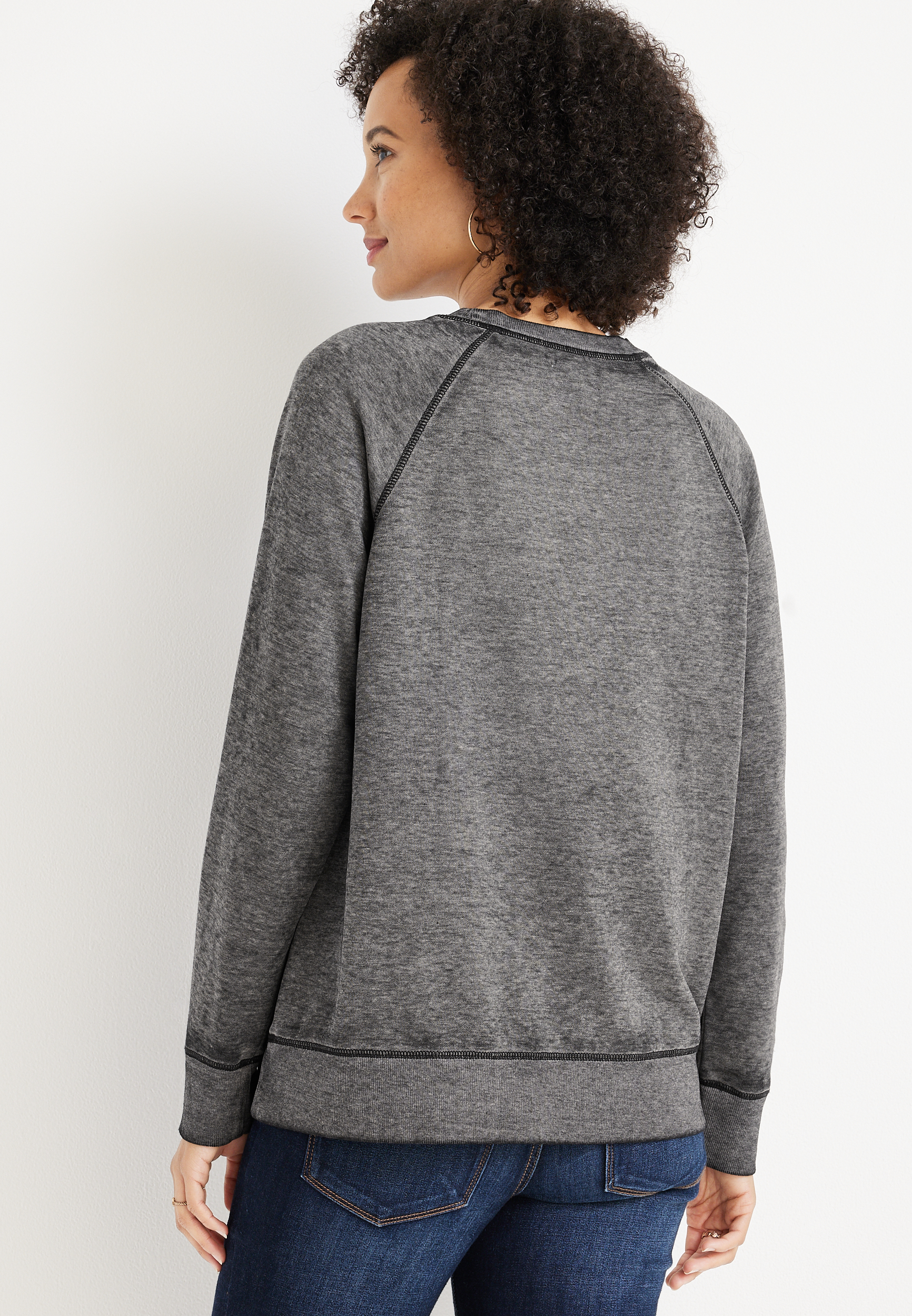 Christmas Tree Fleece Sweatshirt, C3017, large