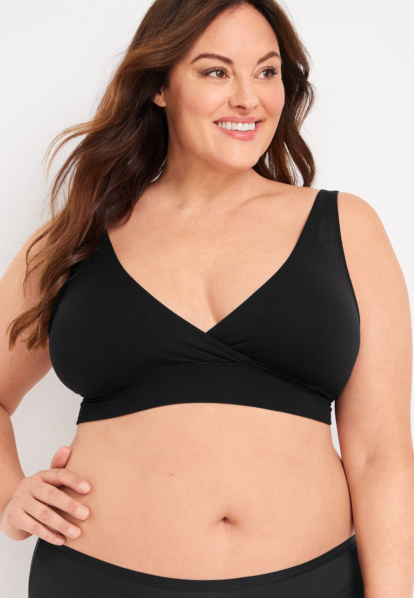 True Stretch Smooth Seamless Bralette, C106, large