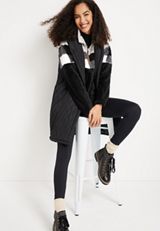 Lodge Sherpa Plaid Fleece Sweatshirt, , small