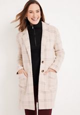 Windowpane Coatigan, NATURAL COMBO, small