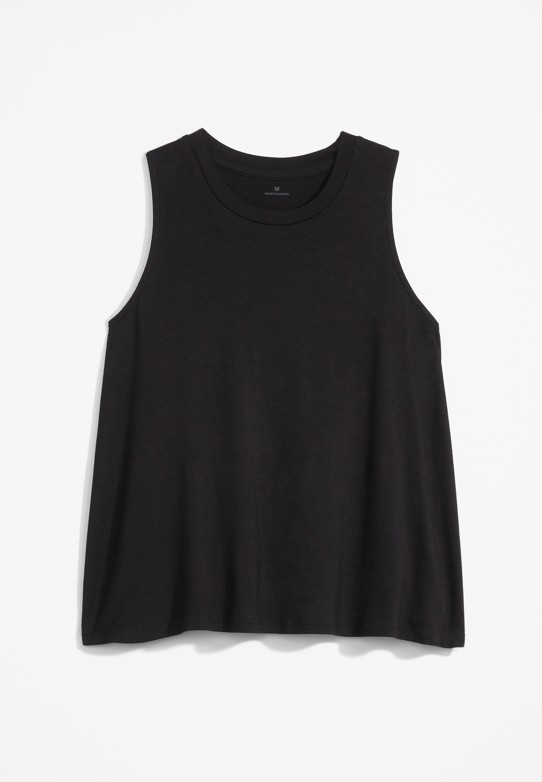 Girls High Neck Tank