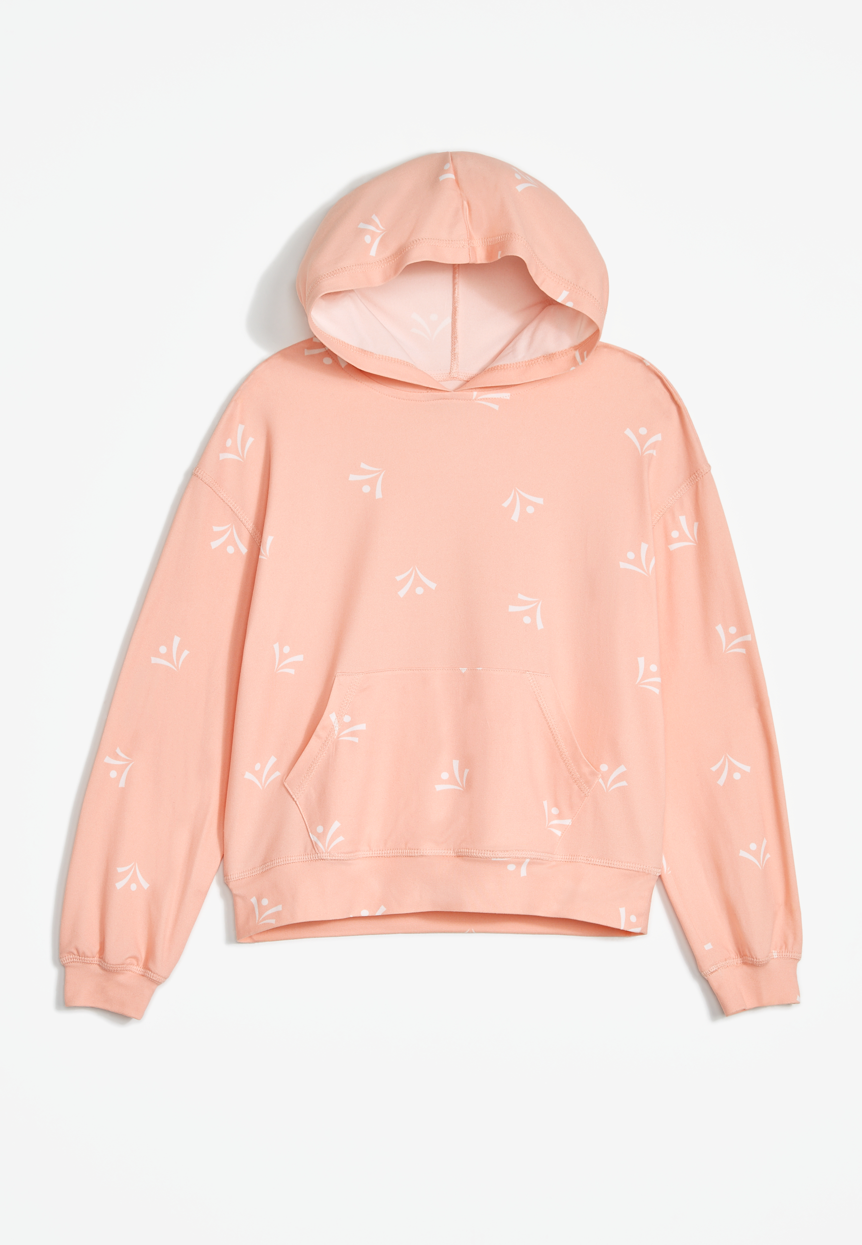 Purple Sweatshirt Hollister Charli HFS Girls Printed Hoodie