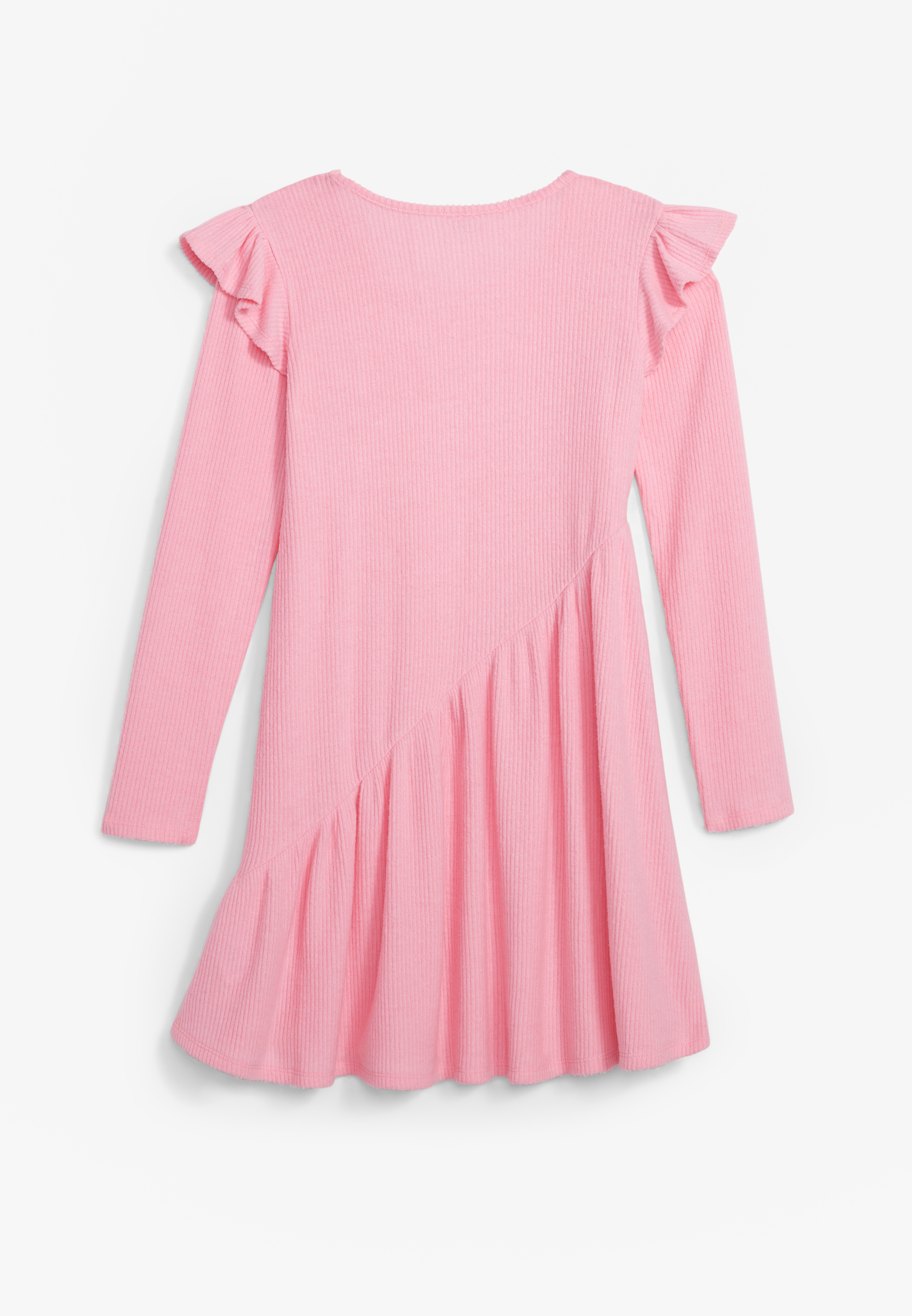 HFS Girls Asymmetrical Ruffle Dress, , large