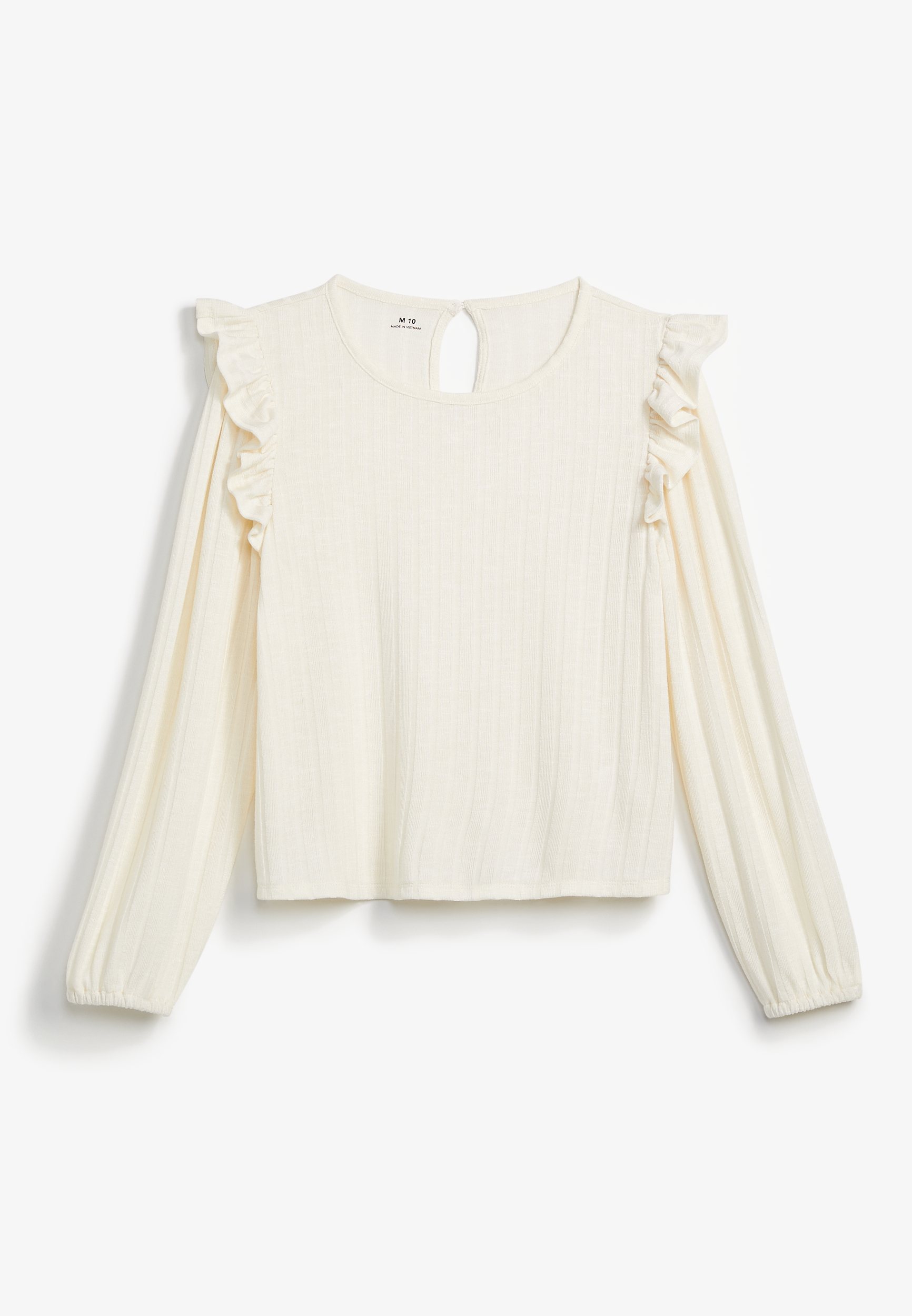 Girls Knit Ruffle Top | maurices