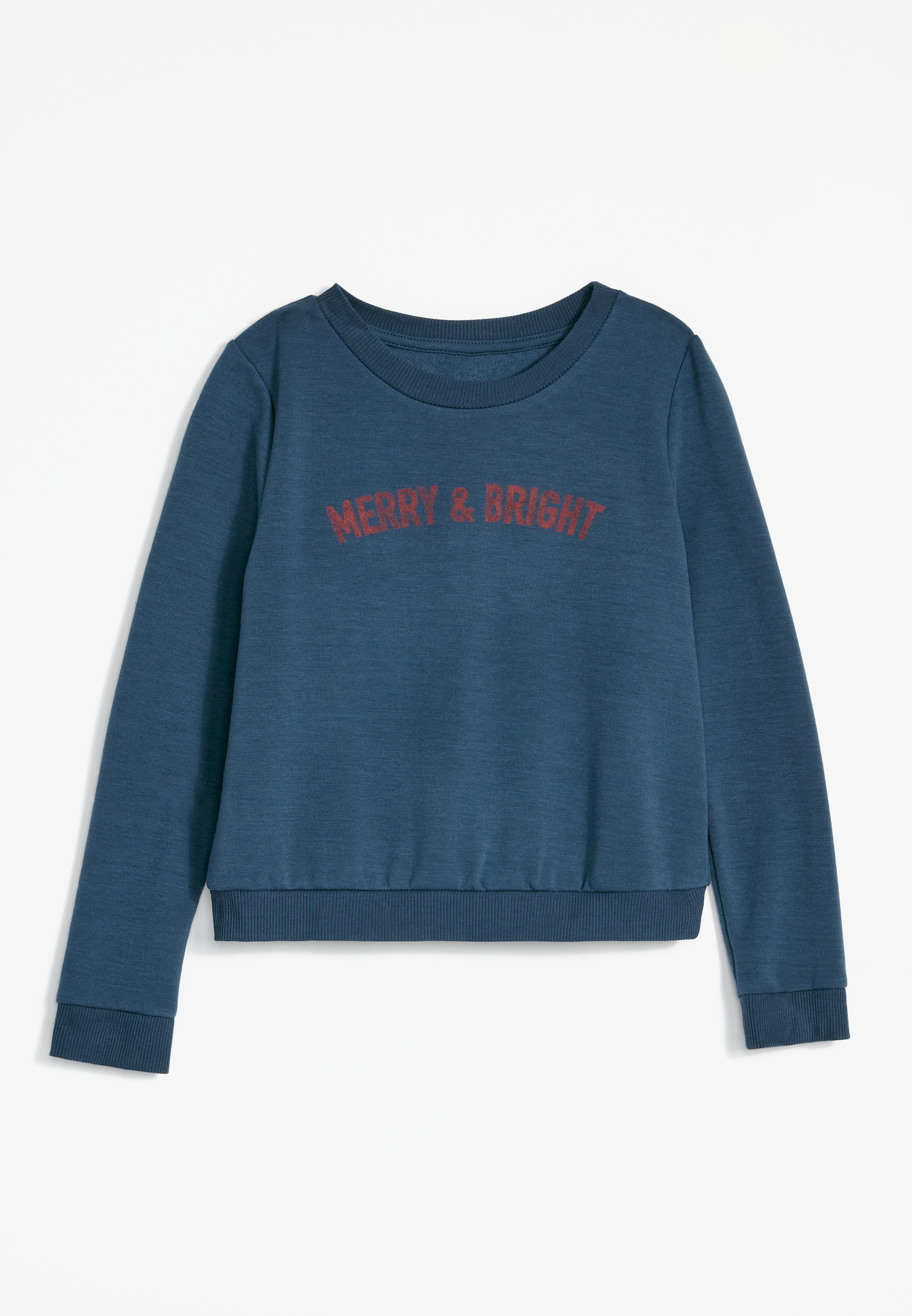 HFS Girls Merry And Bright Sweatshirt | maurices