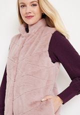 Faux Fur Vest, C5780, small