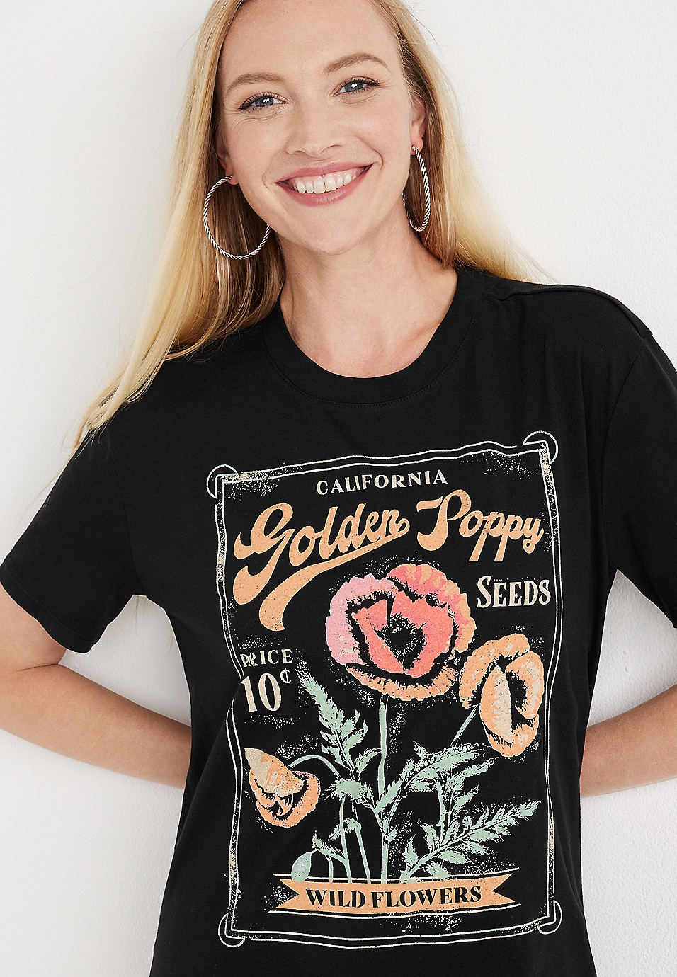 California Wild Poppies Tee California Wild Poppies Tee