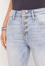KanCan&trade; High Rise Button Fly Cropped Jean, C3337, small