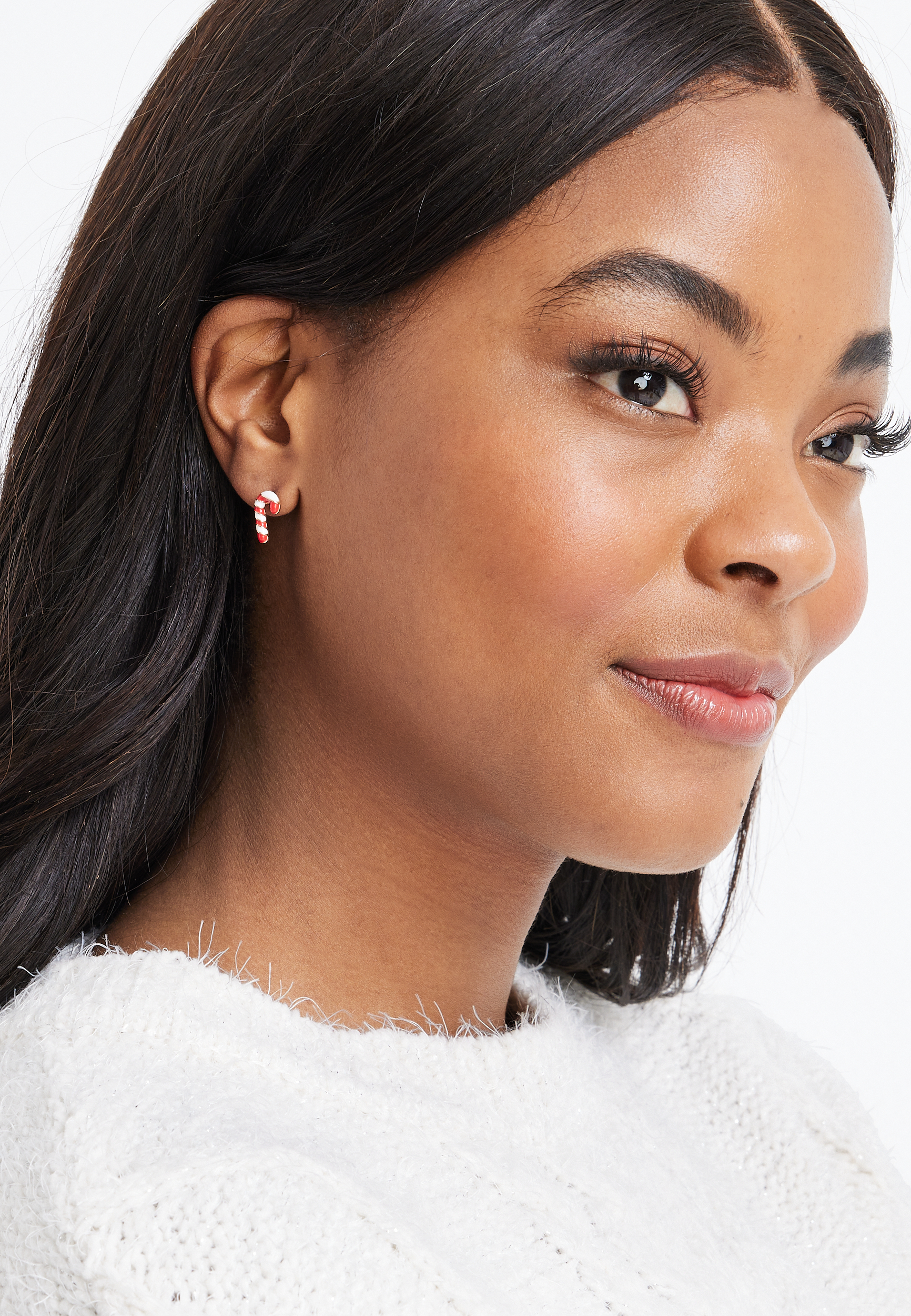 3 Piece Hoop and Holiday Stud Earring Set, C1524, large