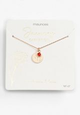 January Birthstone Necklace, , small