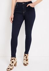 m jeans by maurices&trade; Curvy High Rise Dark Wash Jegging, C239, small