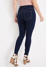 m jeans by maurices&trade; Curvy High Rise Dark Wash Jegging, C239, small