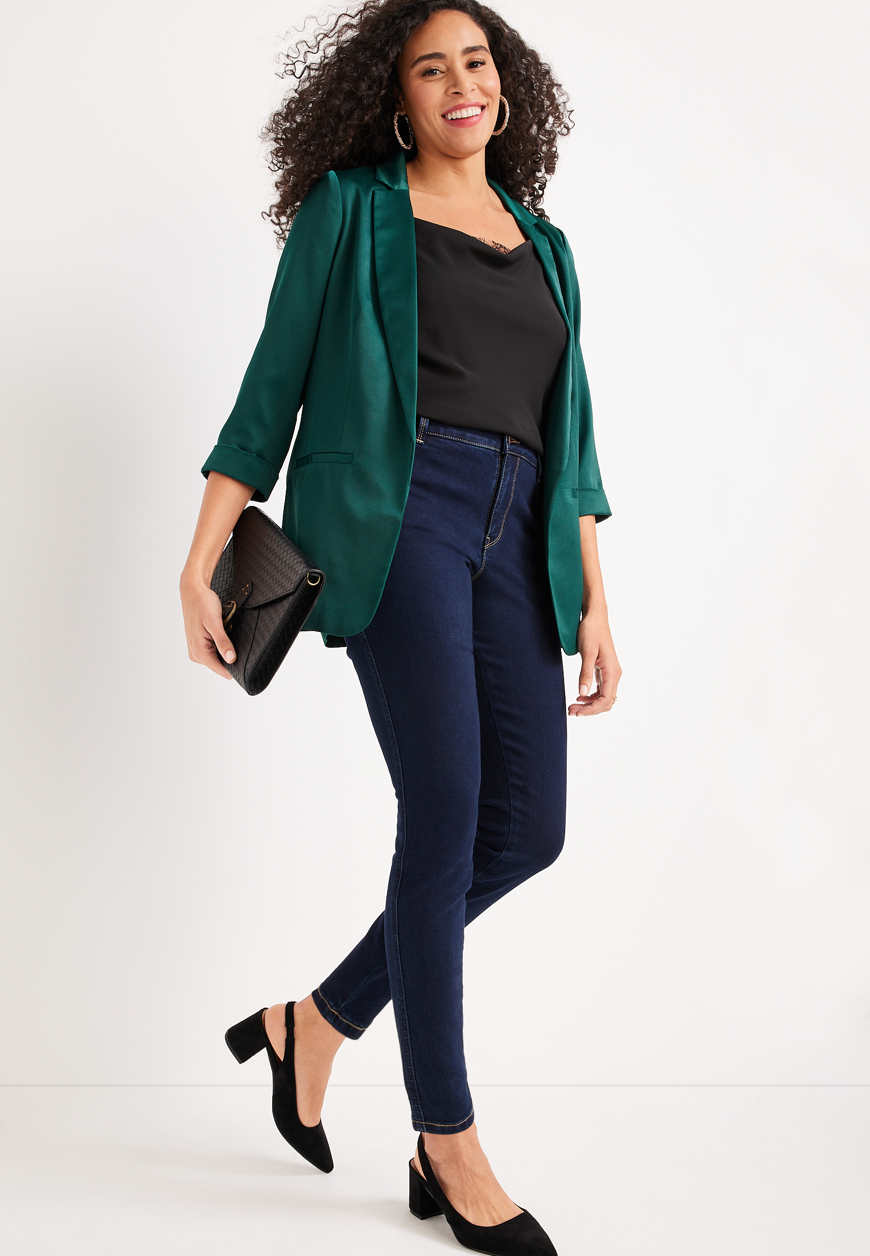 m jeans by maurices&trade; Mid Fit Mid Rise Jegging, C239, large