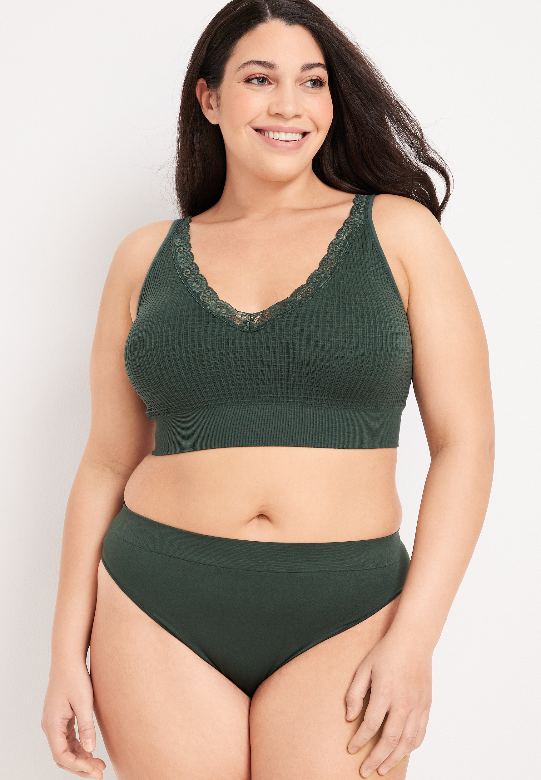 True Stretch High Waist Bikini Panty, C2709, large
