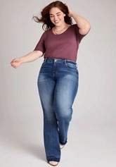 m jeans by maurices™ Cool Comfort Curvy High Rise Super Skinny Jean