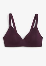SmoothBliss Wireless Full Coverage Bra, BORDEAUX WINE, small