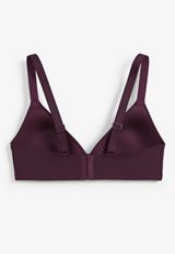SmoothBliss Wireless Full Coverage Bra, BORDEAUX WINE, small